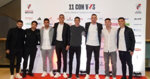 Gallardo, sin tiempo para galas: ocho jugadores en la cena de la Fundación River